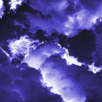 Indigo Clouds By Bigcockorigi Wallpaper