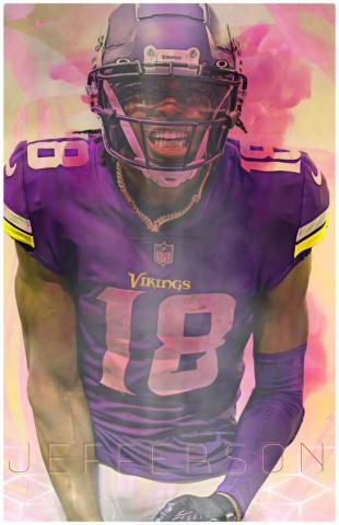 Justin Jefferson Wallpaper