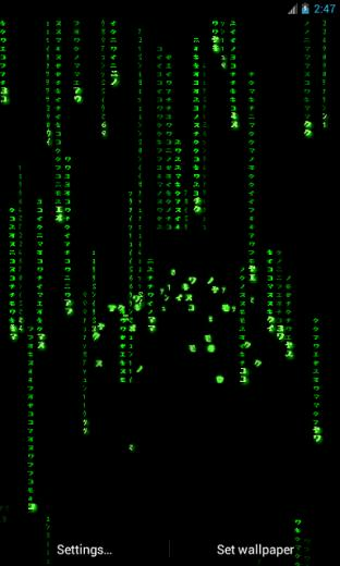 Matrix Live Wallpaper Get The Real Feel Android Forums At