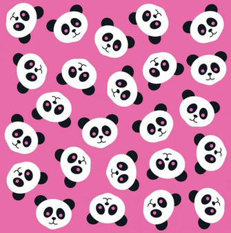 Pink Panda Toss Pattern