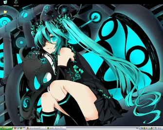 Wallpaper Miku Hatsune By Zaiji