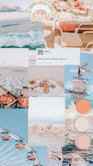 Summer Theme Wallpaper iPhone Aesthetic