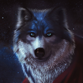 Wolf Aesthetic Wallpaper