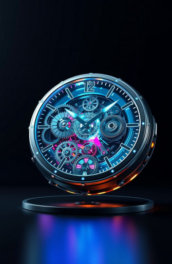 3d Clock Wallpaper