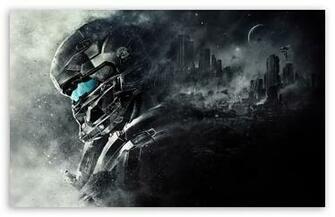 Halo Guardians Concept Art HD Wallpaper For Standard