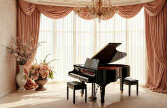 Grand Piano Wallpaper