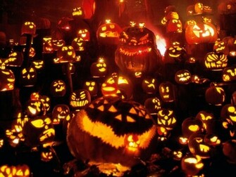 Halloween Pumpkins Festival HD Wallpaper