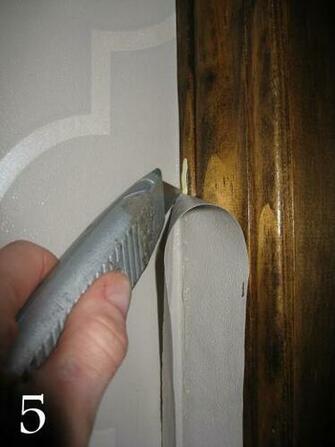 Step Once Your Wallpaper Is Completely Hung And Dry If The Paper