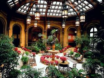 At Night Biltmore Estate House Interiors Winter Garden