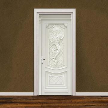 Pvc Waterproof Self Adhesive Door Stickers Wallpaper For Living