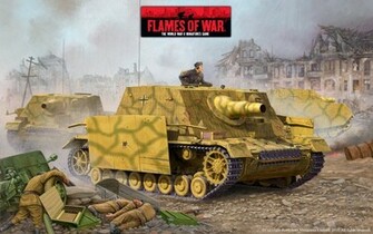 Flames Of War Desktop Wallpaper