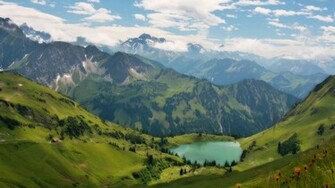 Alps Lake HD Wallpaper FullHDwpp Full