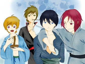 Iwatobi Swim Club By Onlymybrain
