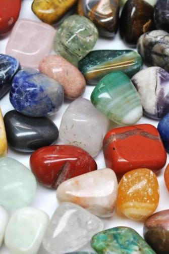 Colored River Stone iPhone 4s Wallpaper