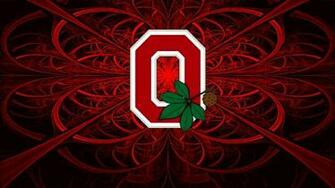 With Buckeye Leaf On A Fractal Background Hq Wallpaper