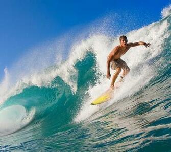 Surfing Screensaver Wallpaper