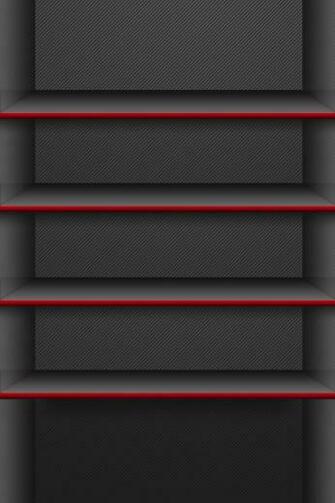 Wallpaper For iPhone Black Shelf HD