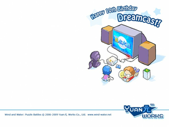 Sega Dreamcast 10th Anniversary Wallpaper