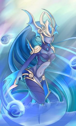 Atlantean Syndra By Yumeyoroshii
