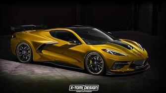 Corvette Stingray Already Gets Zr1 Treatment In New Rendering