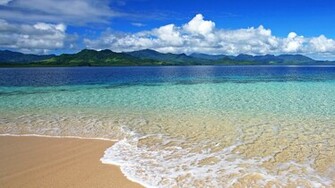 Sandy Beach Wallpaper