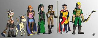 Dungeons And Dragons Characters Wallpaper Background HD