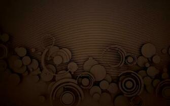 Works Great Chocolate Circles Pattern Background