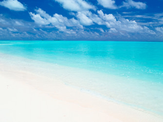 White Beach Wallpaper Pre
