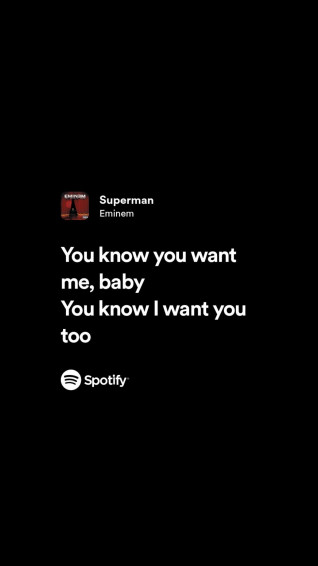 Eminem Superman In Lyrics Songs