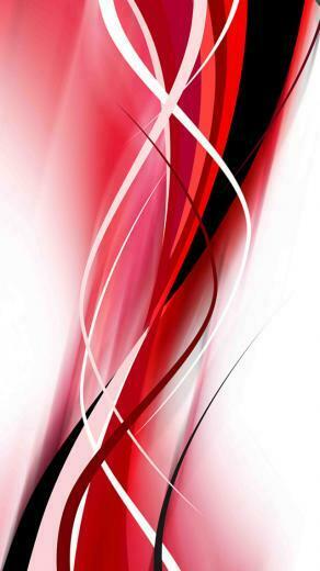 iPhone Wallpaper Red Waves