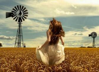 Country Girl Wallpaper