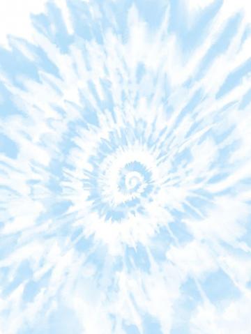 Lighter Ocean Blue Tie Dye Throw Pillow By Chinhair