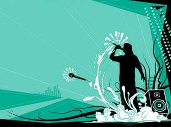 Singer Background Template Vectors Ui