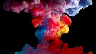 Colored Smoke Wallpaper