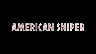 American Sniper Logo HD Wallpaper