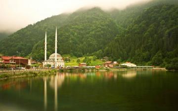 Nature Landscape Turkey Uzung L Trabzon Mosques Trees