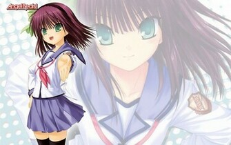 The Angel Beats Anime Wallpaper Titled Yuri Nakamura