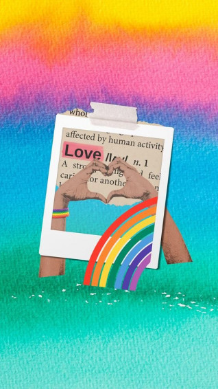 Aesthetic Pride Month iPhone Wallpaper
