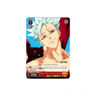 Ban The Fox Sin Of Greed Weiss Schwarz Big Orbit Cards