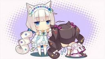 Chocola Sayori Nekopara Vanilla Wallpaper Background