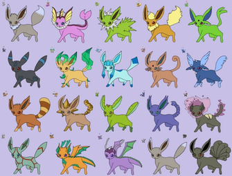 Team Eevee Move Out Shiny