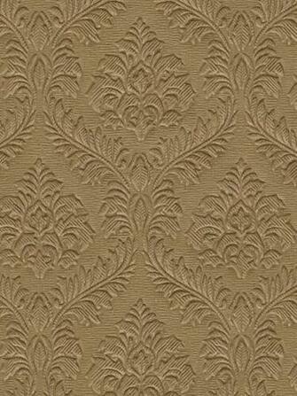 Brown Embossed Trellis Damask Wallpaper Traditional
