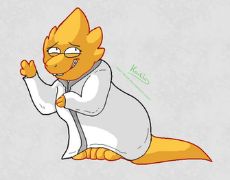 Undertale Alphys By Koili