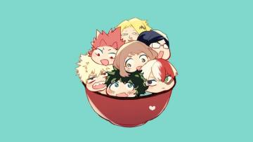 Best HD My Hero Academia Chibi Wallpaper Wallpapermoon