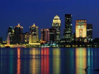 North America Wallpaper Louisville Skyline Kentucky