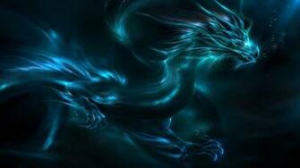 Blue Dragon Wallpaper