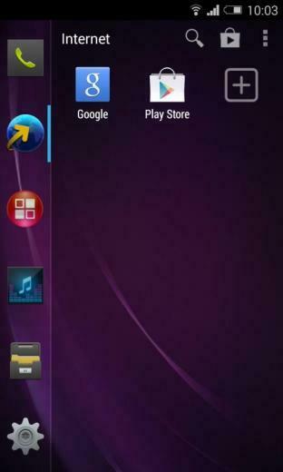 Blackberry Z10 Smart Theme Screenshot