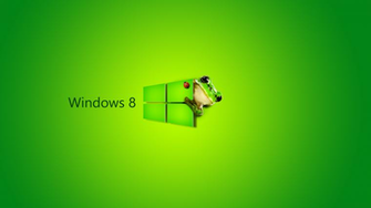 Windows Background Green Technology