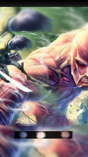 Attack On Titan iPhone 5s Lockscreen Wallpaper By Chchcheckit