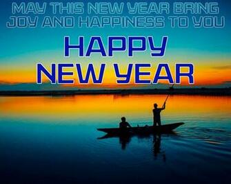 May New Year Bring Joy And Happiness To You Greeting Card